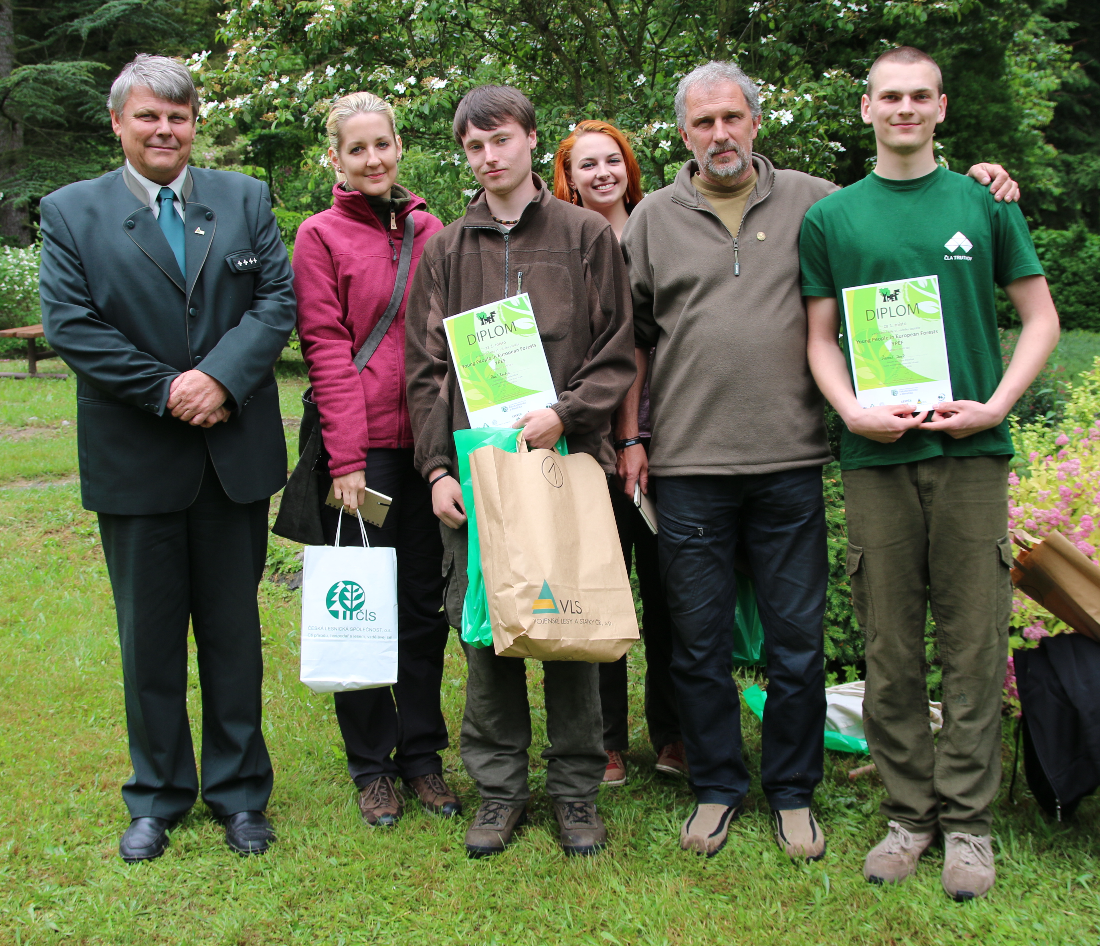 Young People In European Forests